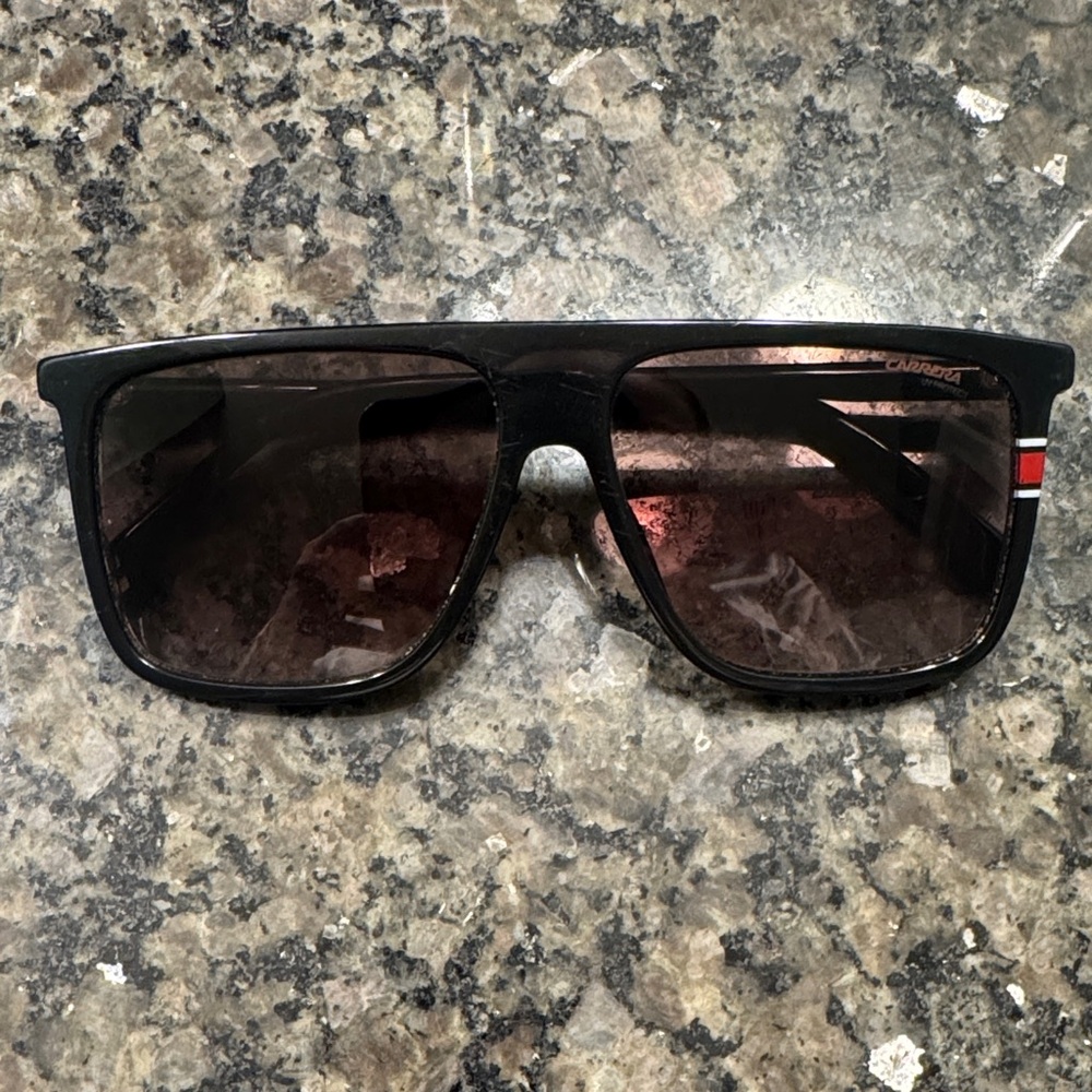 Carrera Black Sunglasses with Gold Detail